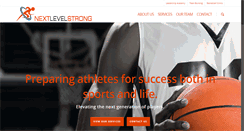 Desktop Screenshot of nextlevelstrong.com